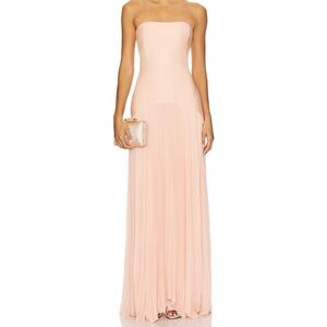 Alexis Strapless Blush Gown